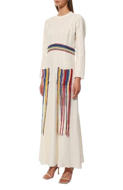 Льняное платье CHLOÉ, арт. CHC22SR014035, фото 3