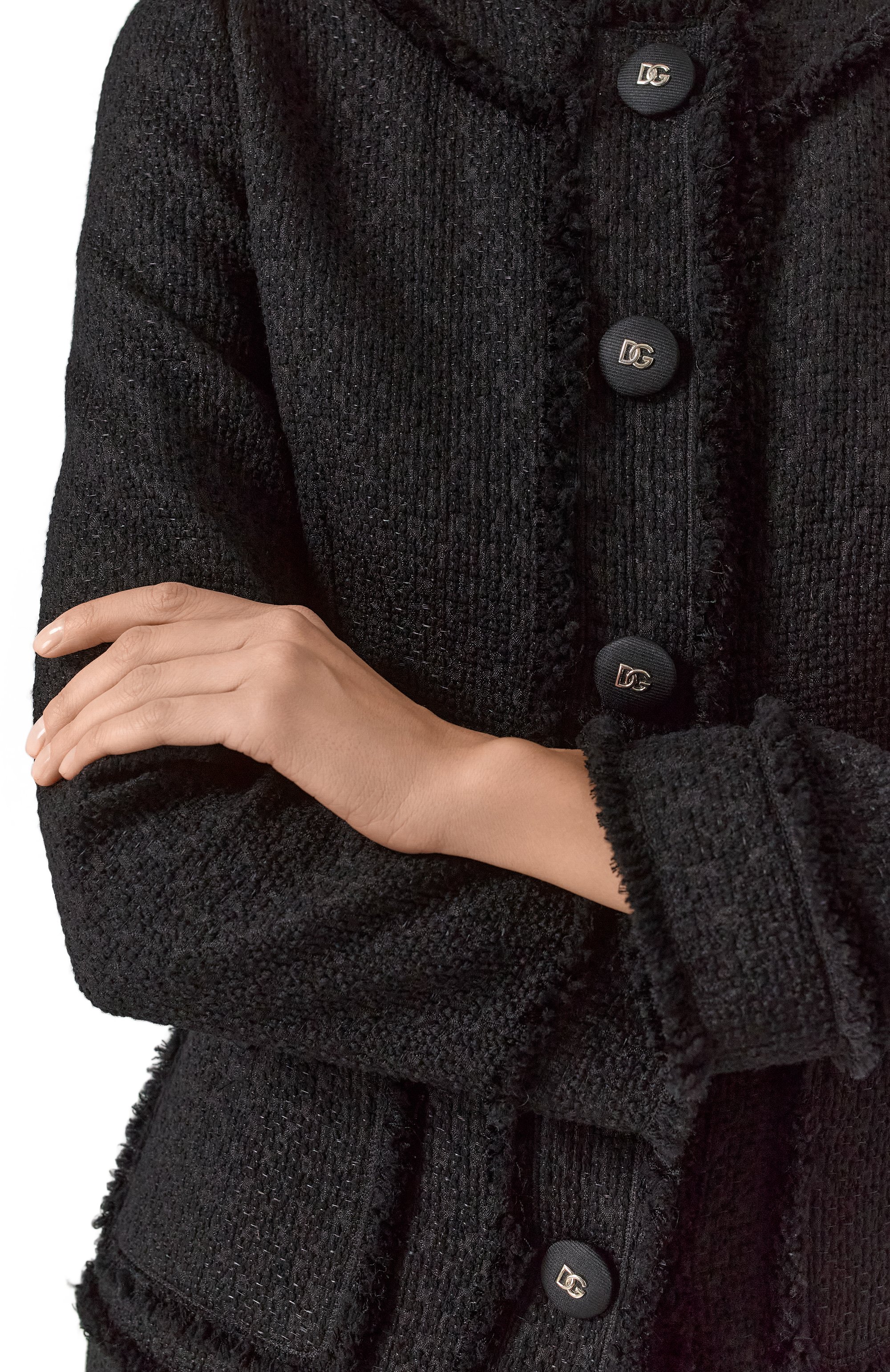 Жакет из шерсти и вискозы DOLCE & GABBANA, арт. F2940T/GDCLW, фото 5