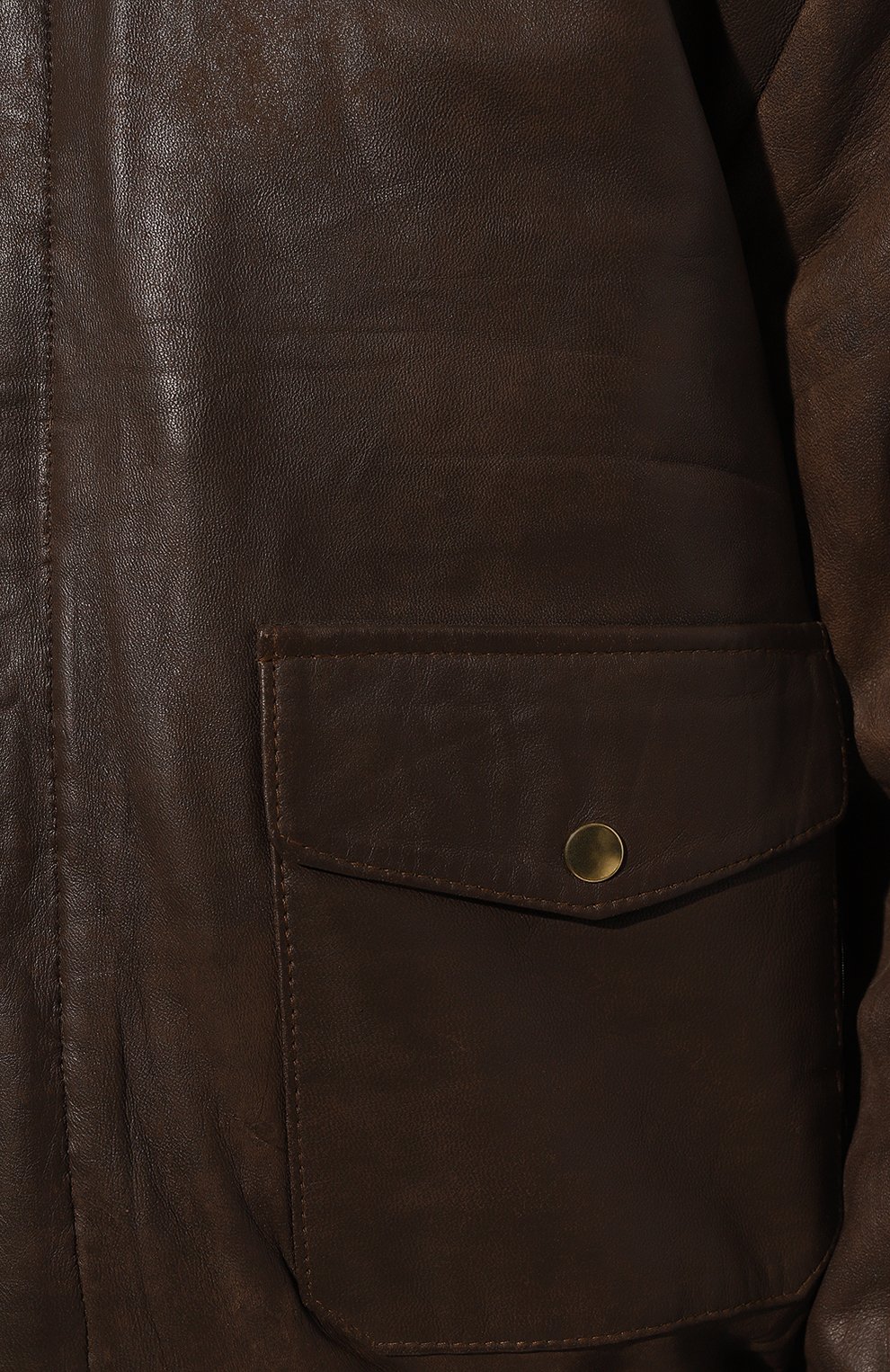 Кожаный бомбер UNIQUE AS DUCK, арт. KOZK1, фото 5