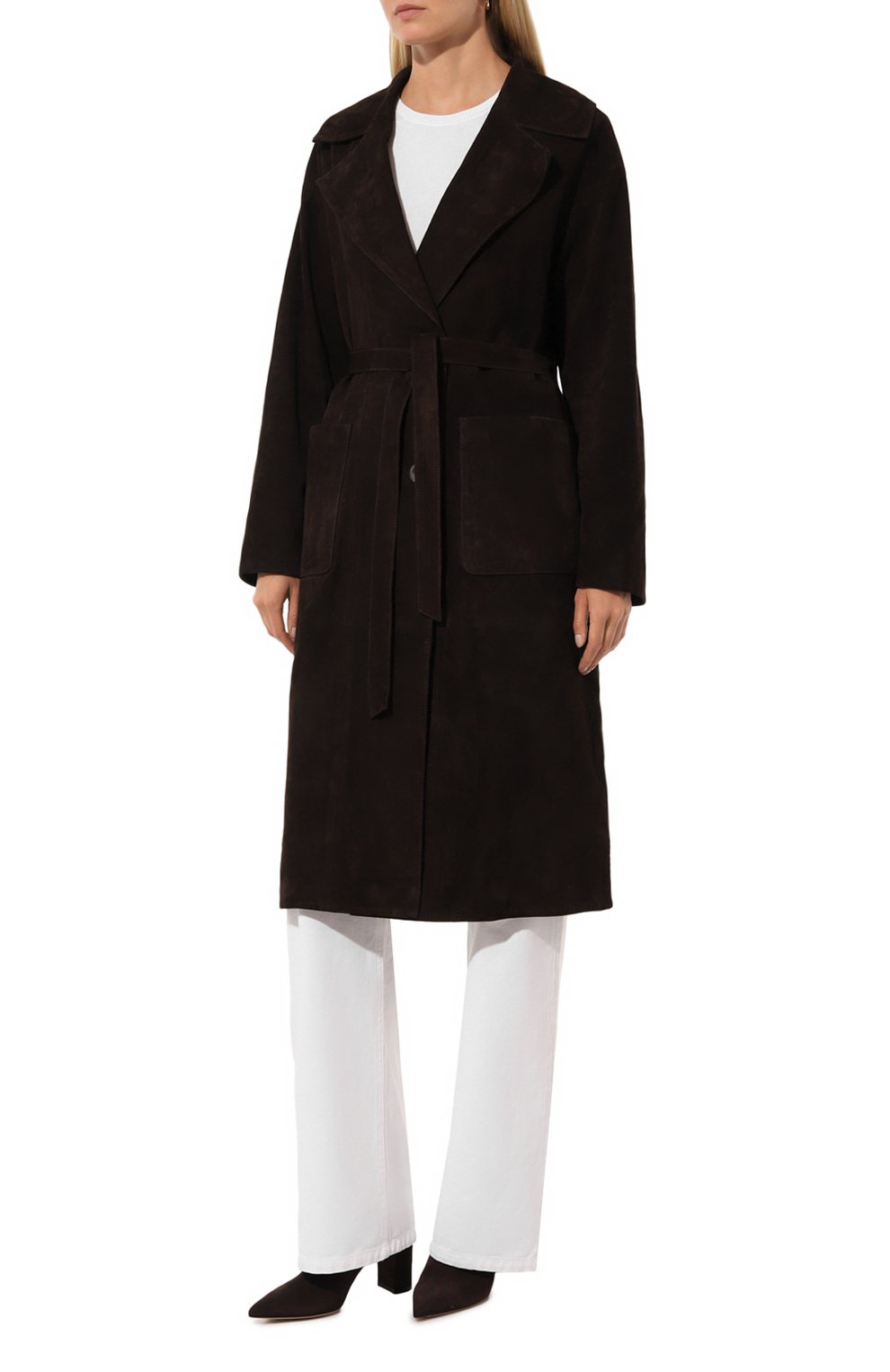 Замшевое пальто VENERA M., арт. 23123SP/110VM, фото 3