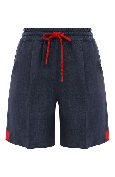 Женские льняные шорты KITON, арт. D55115H08442