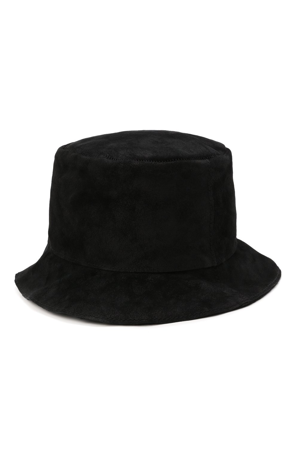 Панама из шерсти и кожи TRANSIT черного цвета по цене 19300 руб., арт. HATUTRP5001, фото 1 Панама из шерсти и кожи TRANSIT, арт. HATUTRP5001, фото 1