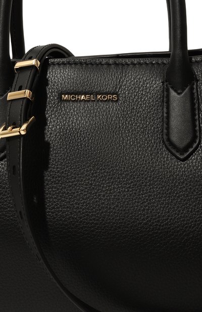 Сумка scarlett medium MICHAEL MICHAEL KORS черного цвета по цене 31950 руб., арт. 30F4GETS2L, фото 3 Сумка scarlett medium MICHAEL MICHAEL KORS, арт. 30F4GETS2L, фото 3