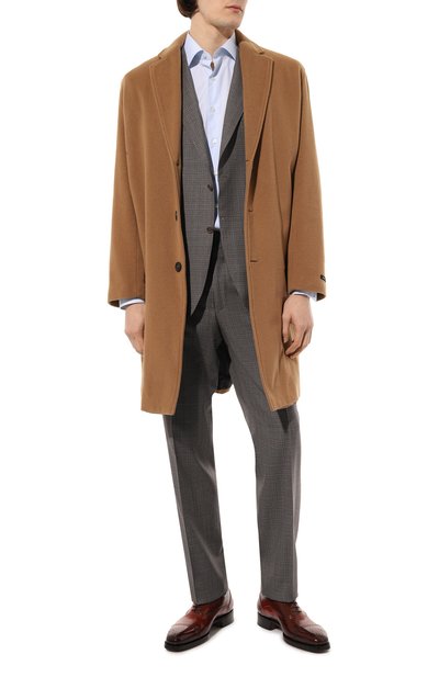 Кожаные оксфорды SANTONI, арт. MLWG17625DD2HSC2, фото 2