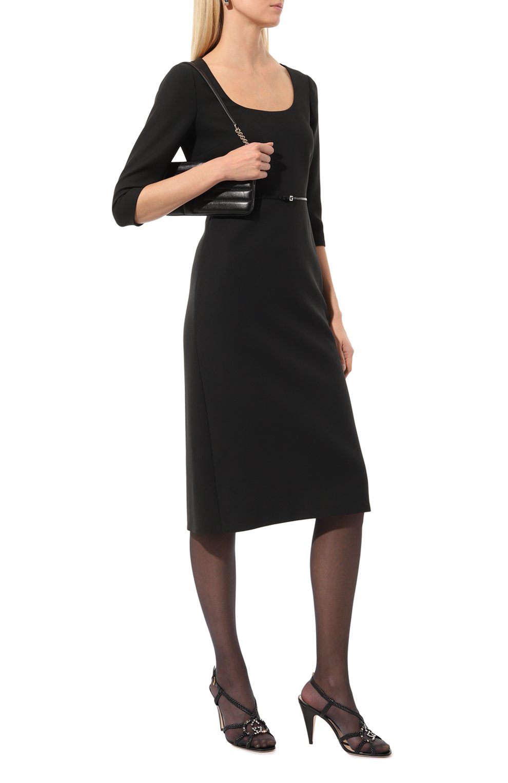 Кожаные босоножки interlocking g GUCCI, арт. 739098/BK000, фото 2