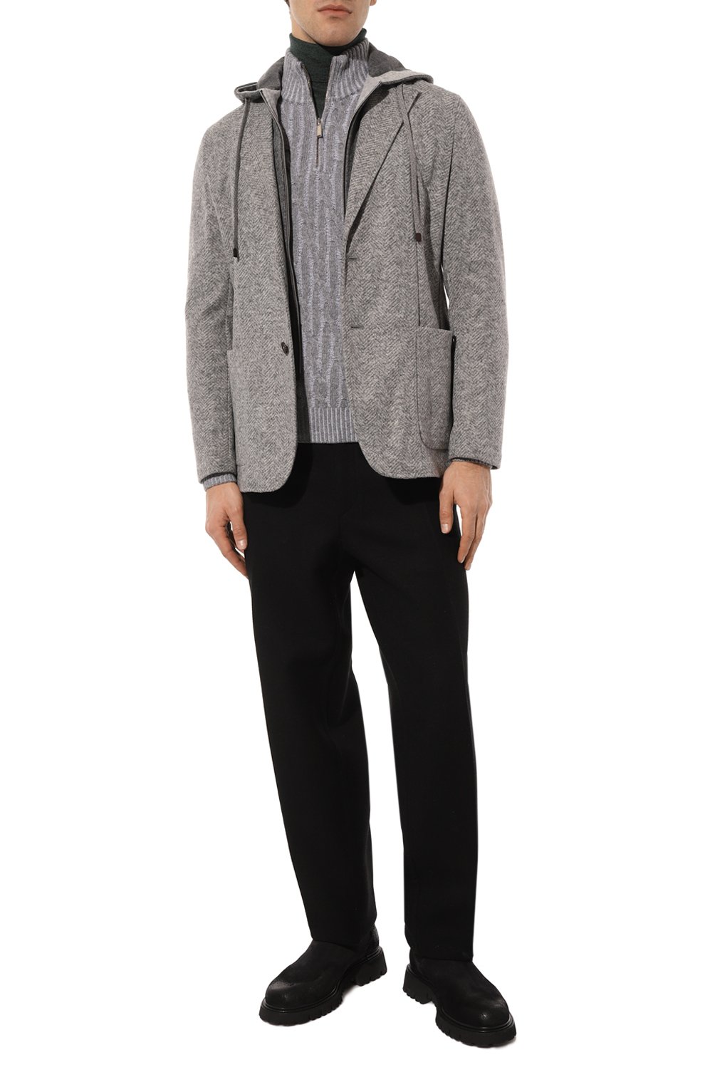 Свитер из шерсти и кашемира MOORER, арт. TERNI-V-D0V, фото 2