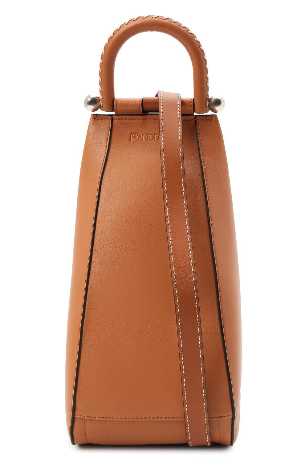 Сумка wedge small JW ANDERSON коричневого цвета по цене 89950 руб., арт. HB0368 LA0019, фото 5 Сумка wedge small JW ANDERSON, арт. HB0368 LA0019, фото 5