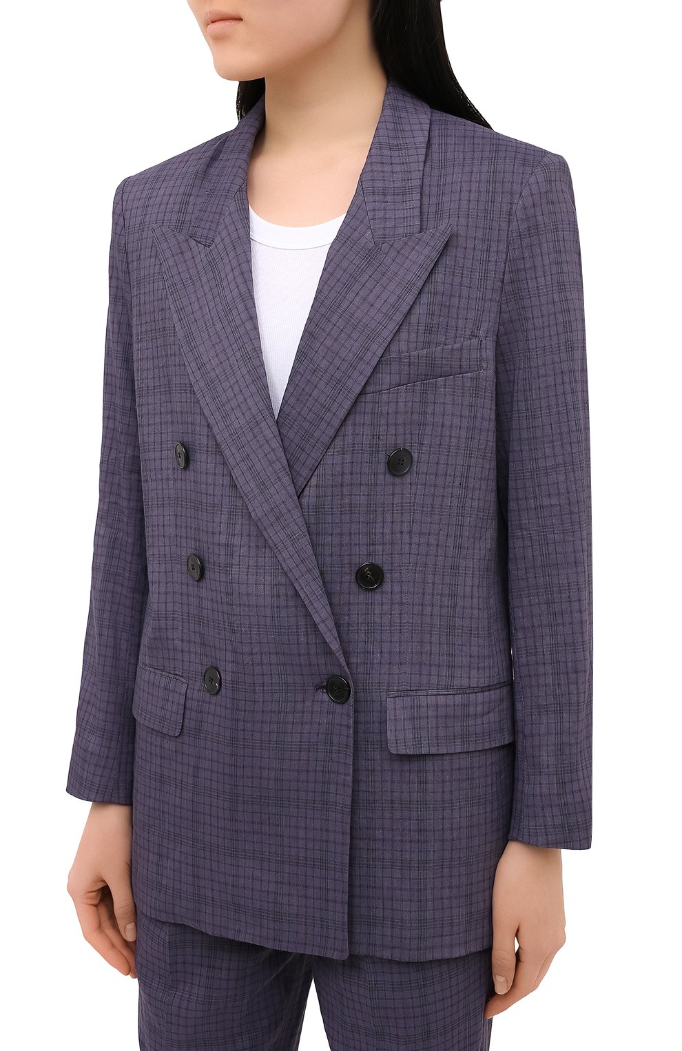 Жакет из льна и вискозы ISABEL MARANT ETOILE, арт. VE1508-21P013E/LEAGANEA, фото 3
