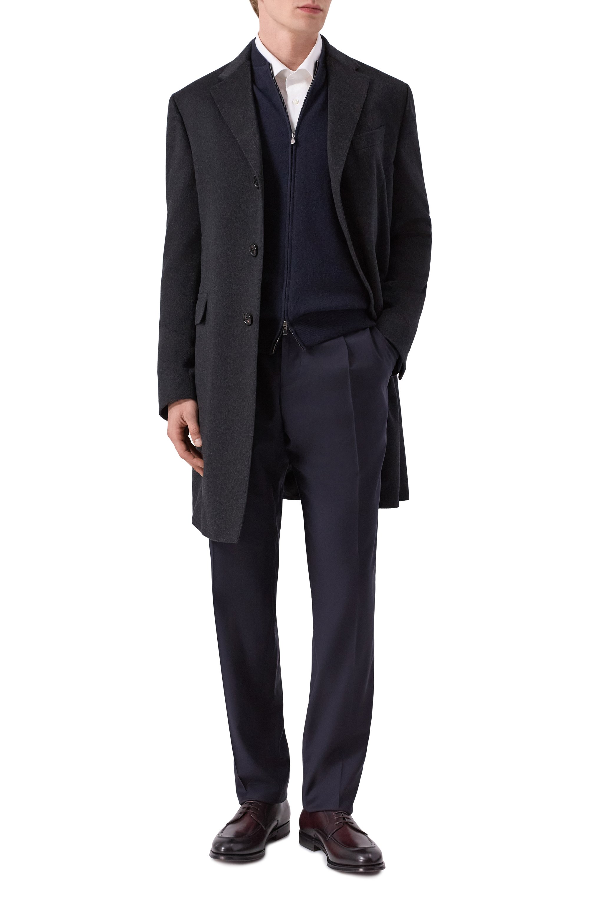 Шерстяные брюки ZILLI, арт. CPPTA1M028660014U/50, фото 2