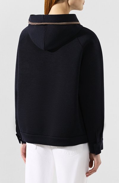 Кардиган из смеси хлопка и шерсти BRUNELLO CUCINELLI, арт. MP939SH406, фото 4