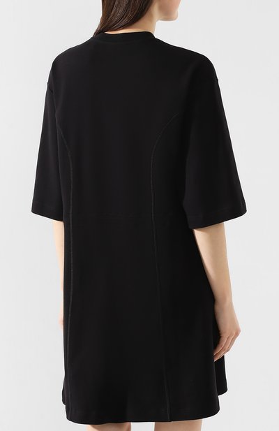 Хлопковое платье OFF-WHITE, арт. 0WDB222R20H840951001, фото 4