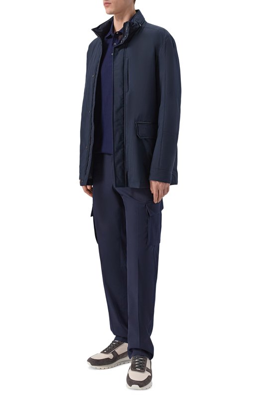 Утепленная куртка Corneliani 2725P9/2720151 Синий  2725P9/2720151 Фото 2
