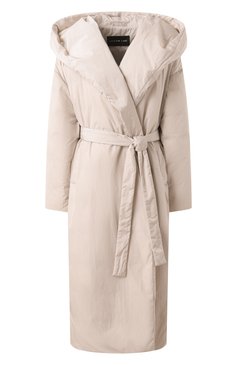 Женский пуховик JACOB LEE молочного цвета, арт. WDC0200AW24EC | Фото 1 (Рукава: Длинные; Материал утеплителя: Пух и перо; Драгоценные камни: Проставлено; Материал сплава: Проставлено; Длина (верхняя одежда): Длинные; Кросс-КТ: Пуховик; Стили: Кэжуэл; Материал внешний: Синтетический материал)