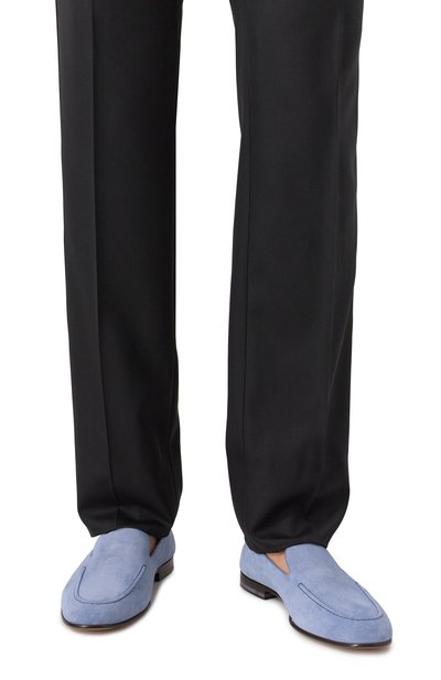 Замшевые лоферы dg classic DOLCE & GABBANA, арт. A50716/AT441, фото 3