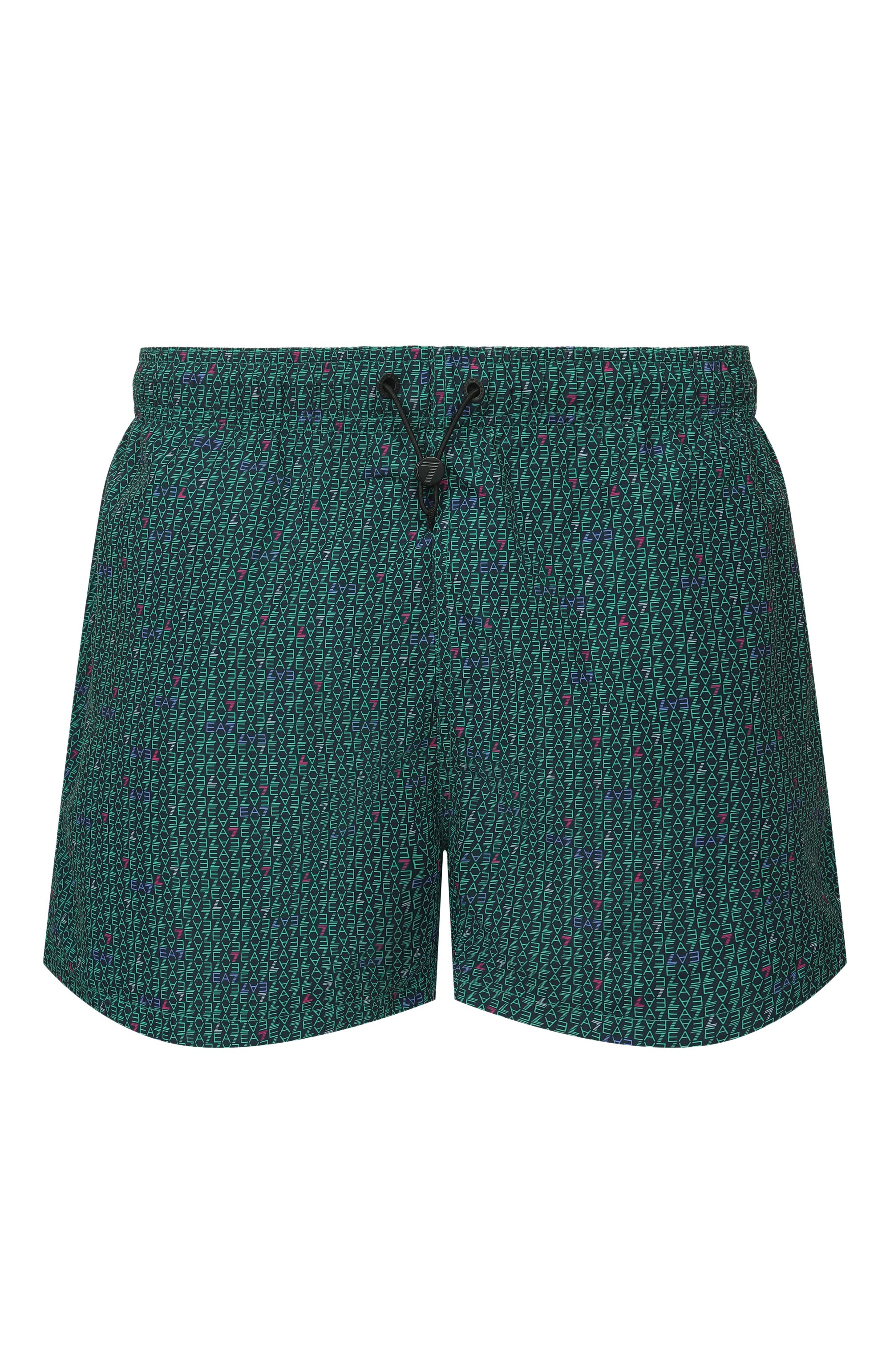 Плавки-шорты EA7 зеленого цвета по цене 11600 руб., арт. 7M002094/AF24087, фото 1 Плавки-шорты EA7, арт. 7M002094/AF24087, фото 1