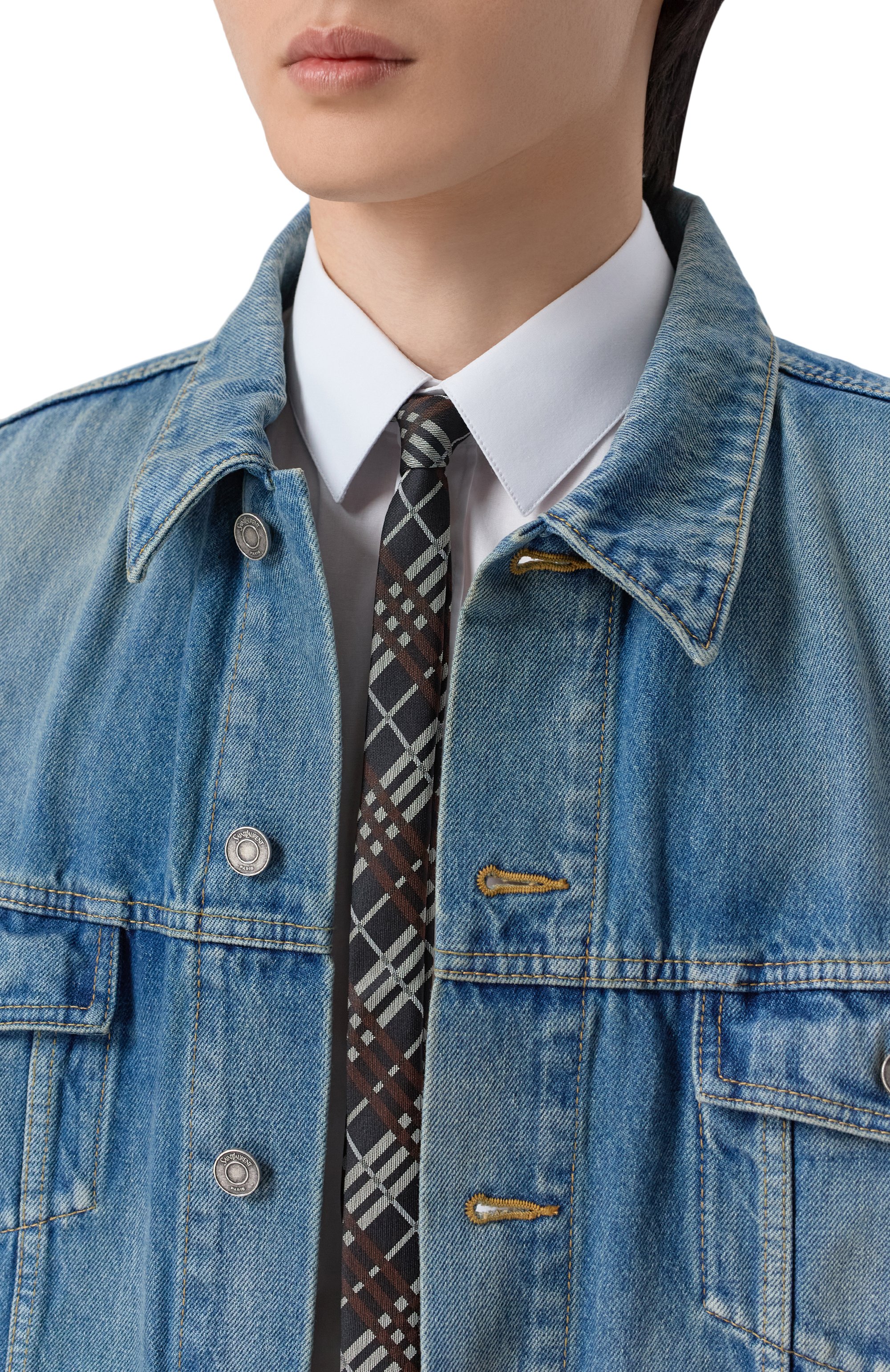 Шелковый галстук BURBERRY, арт. 8125561, фото 2