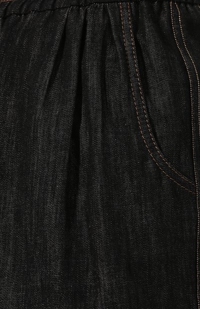 Хлопковые шорты BRUNELLO CUCINELLI темно-синего цвета по цене 99500 руб., арт. M0F28P5453, фото 5 Хлопковые шорты BRUNELLO CUCINELLI, арт. M0F28P5453, фото 5