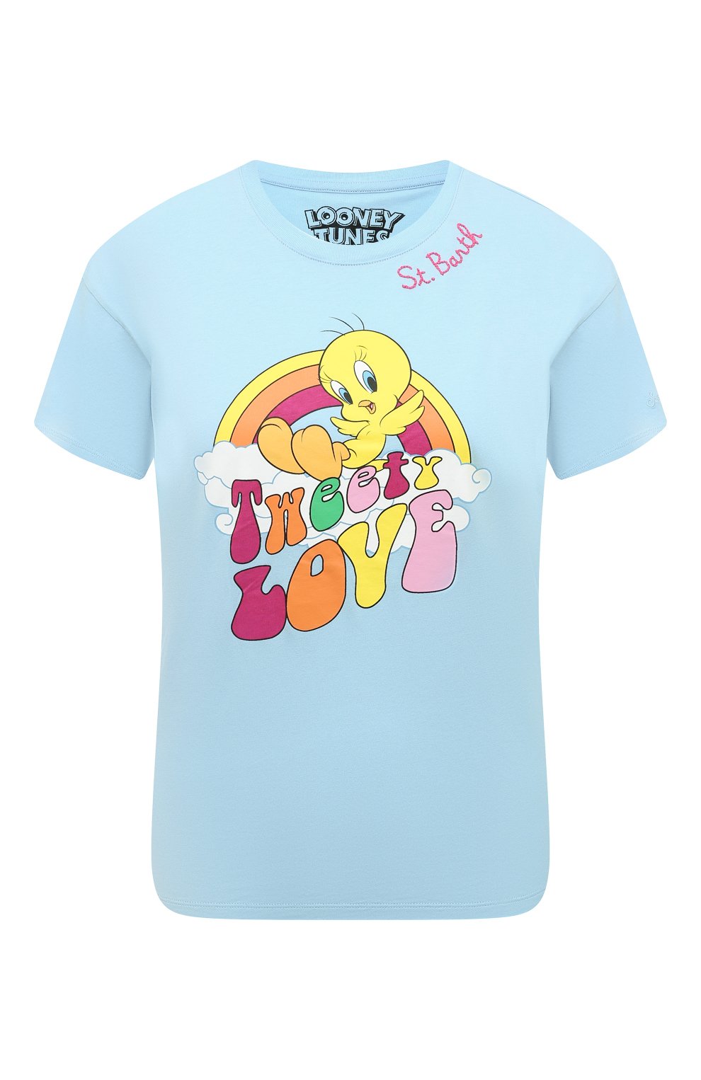 Хлопковая футболка mc2 saint barth x looney tunes MC2 SAINT BARTH, арт. STBW/EMILIE/04500D, фото 1