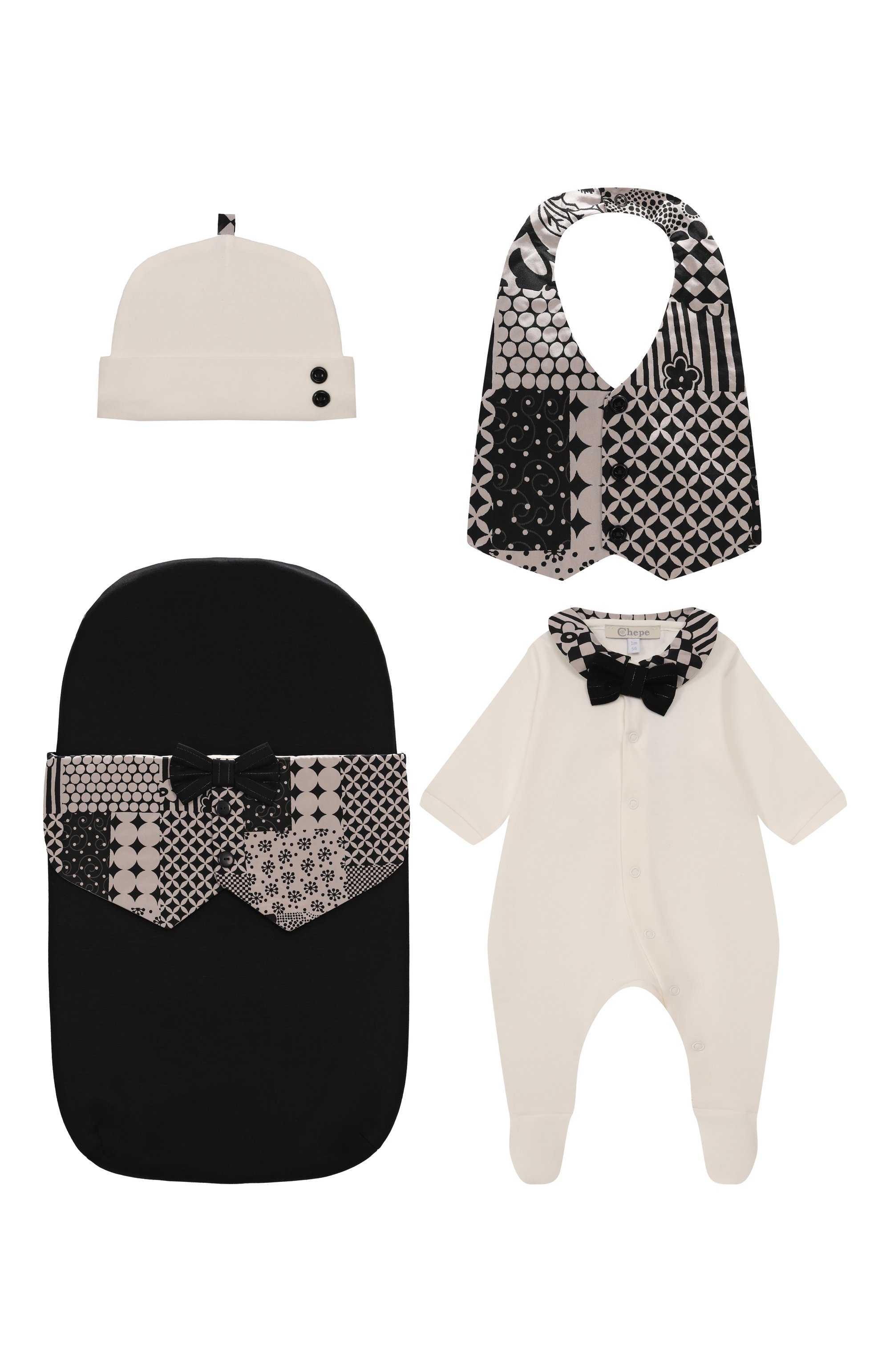 Комплект на выписку из четырех предметов CHEPE, арт. 071513, фото 1