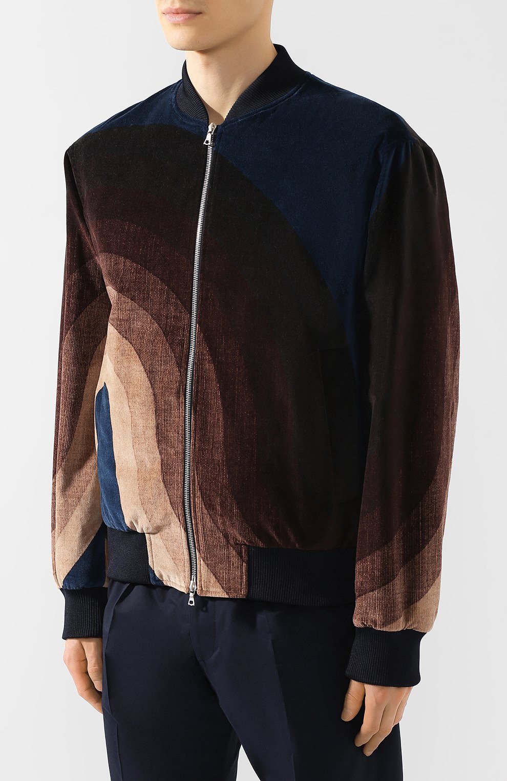 Хлопковый бомбер DRIES VAN NOTEN, арт. 191-20538-7004, фото 3