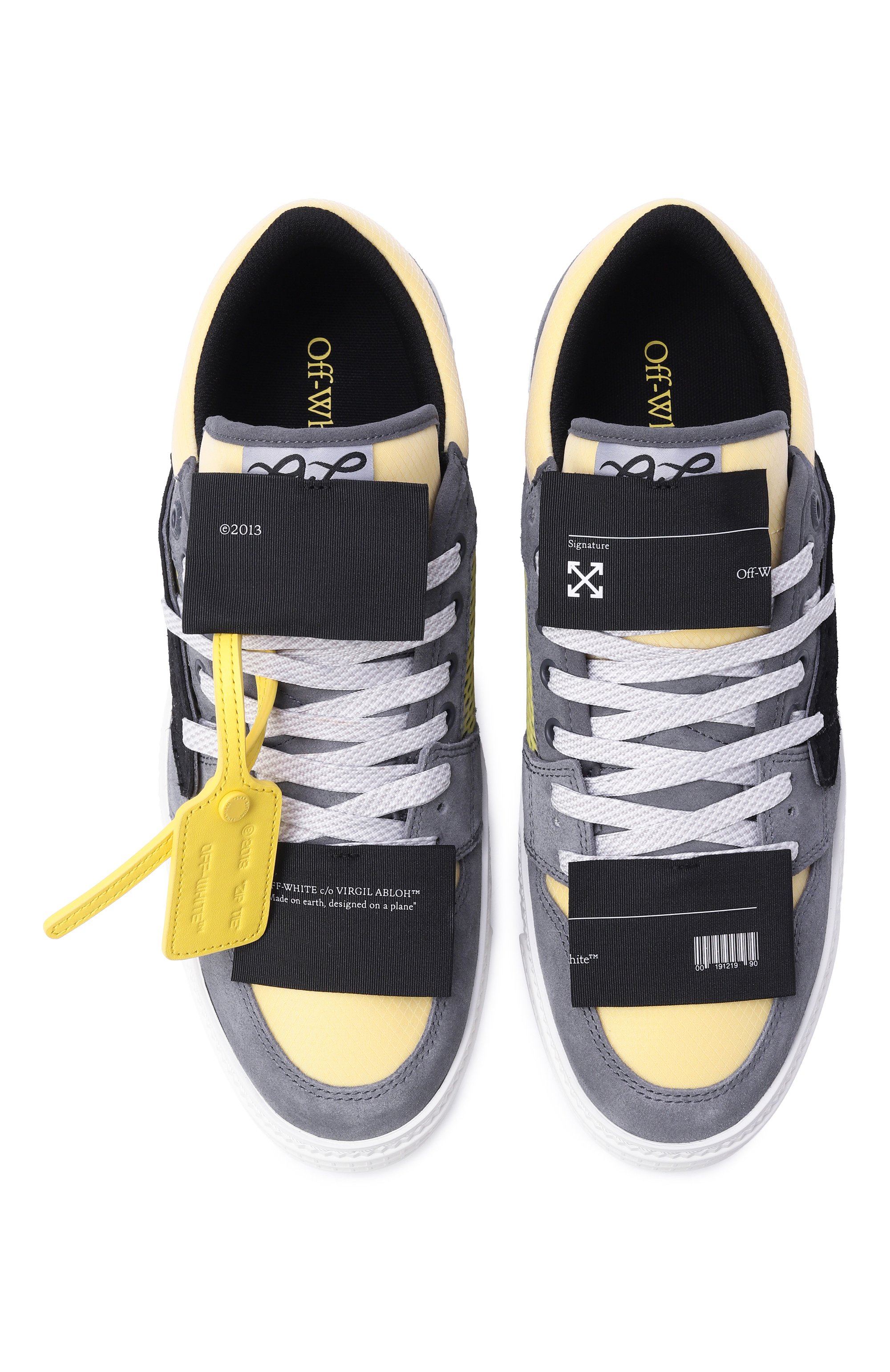 Комбинированные кеды 3.0 off court OFF-WHITE, арт. 0MIA29KS26LEA002, фото 5