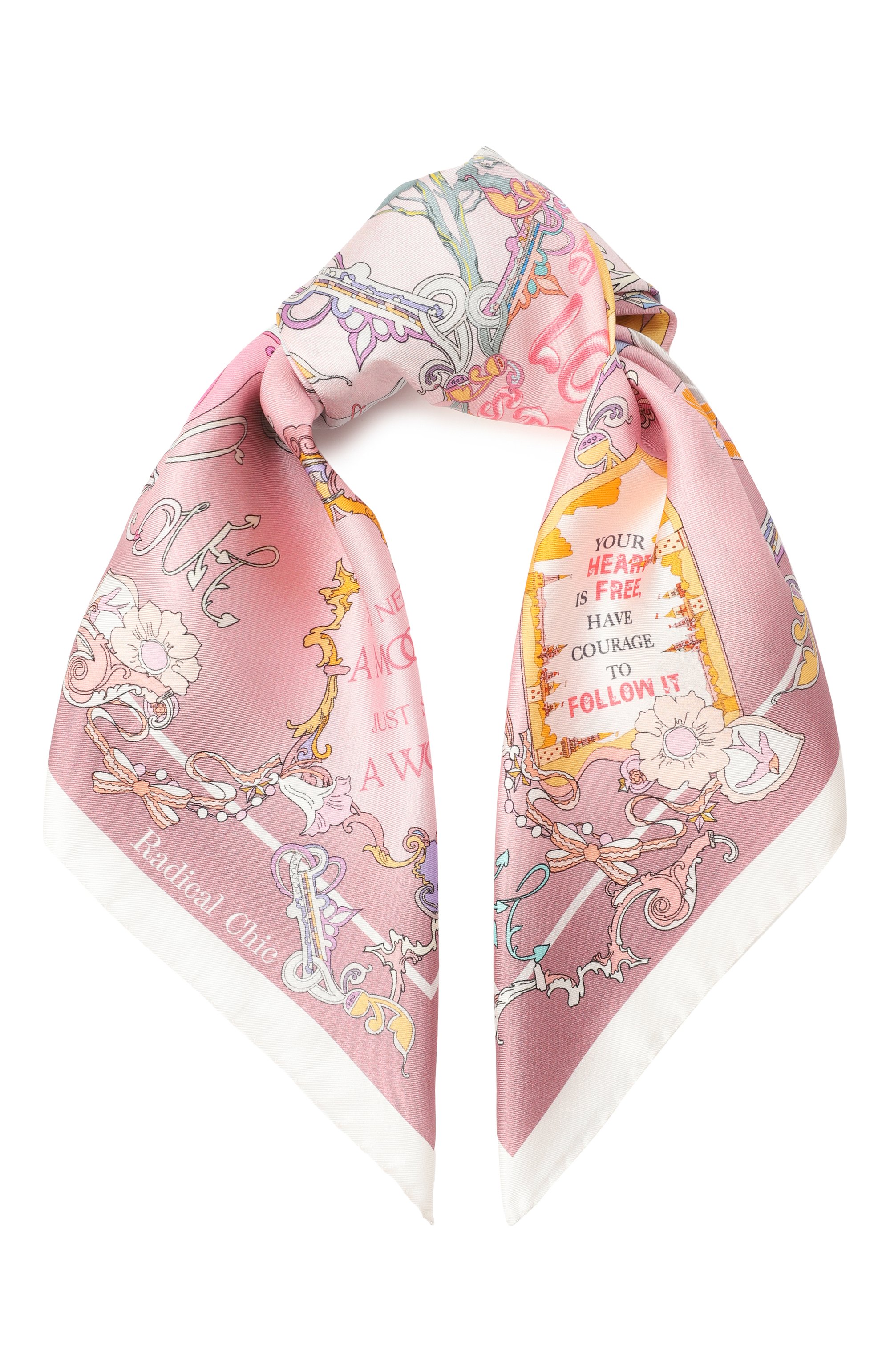 Шелковый платок love letters RADICAL CHIC, арт. 701322.07.01, фото 1