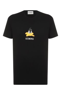 Хлопковая футболка ICEBERG, арт. 21E I1P0/F022/6301, фото 1