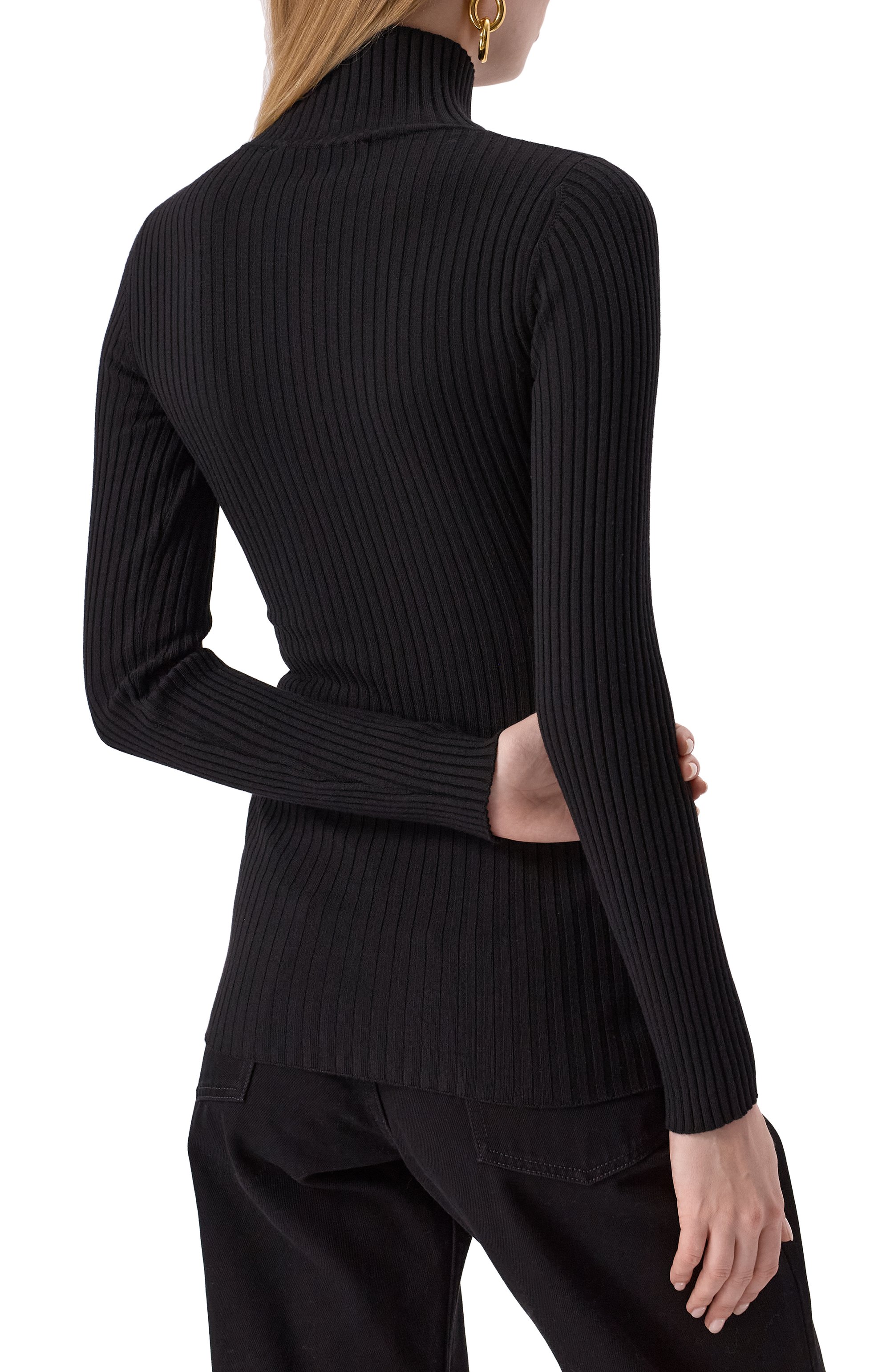 Шерстяная водолазка VALENTINO, арт. 5B0KC60U8Y8, фото 4