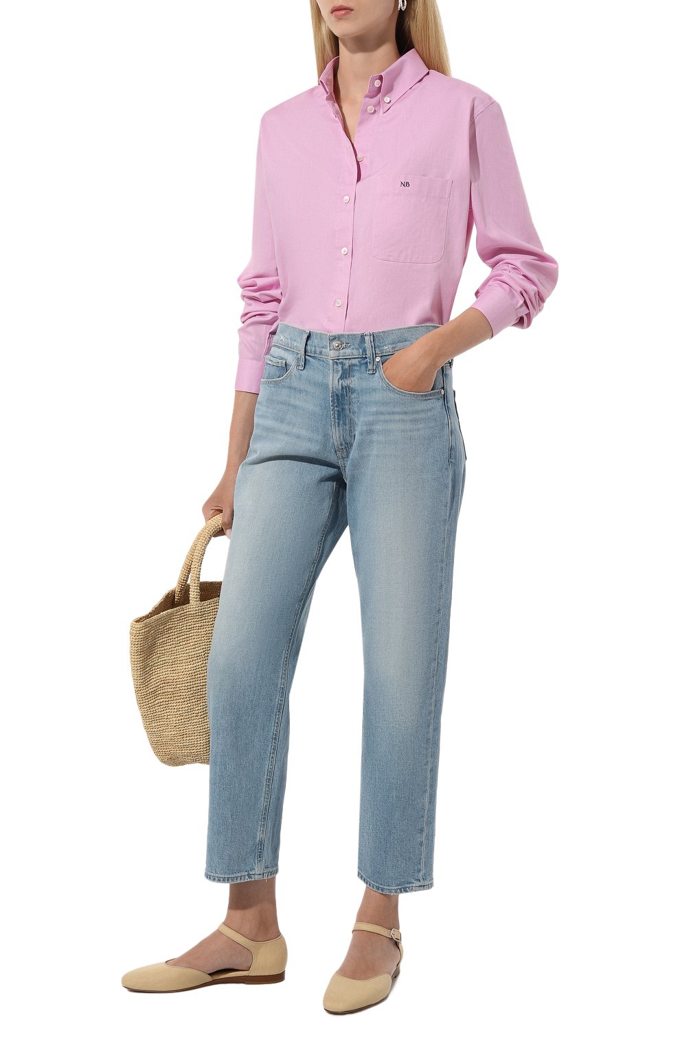 Хлопковая рубашка NOBLE&BRULEE, арт. NB/002NB/636/11122023, фото 2