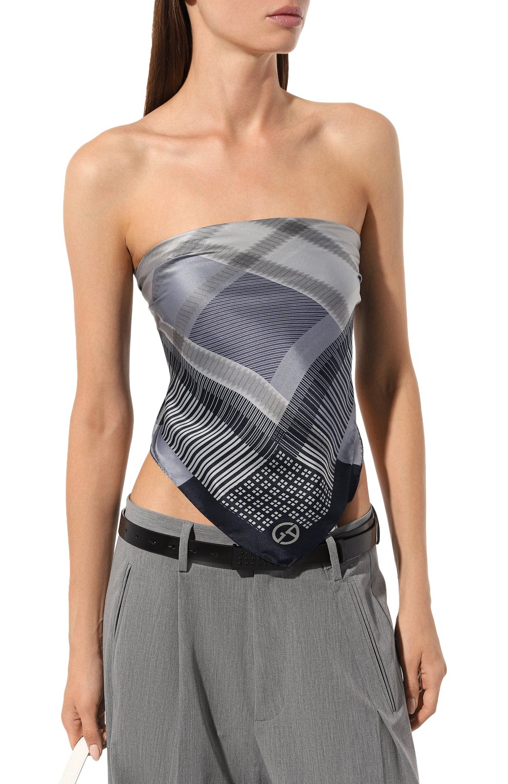 Шелковый платок GIORGIO ARMANI, арт. 795309/3F118, фото 2