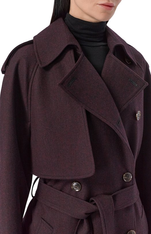 Пальто Seven Lab 126-S-W-00-85-006 Бордовый  126-S-W-00-85-006 Фото 5