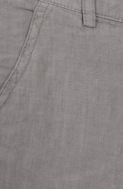 Льняные шорты IL GUFO, арт. P25PB069L6009/10A-14A, фото 3