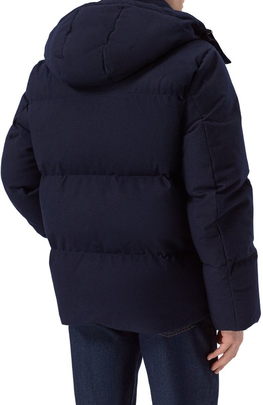 Пуховик Altai из шерсти и кашемира 12 STOREEZ 127184 Синий  127184 Фото 4