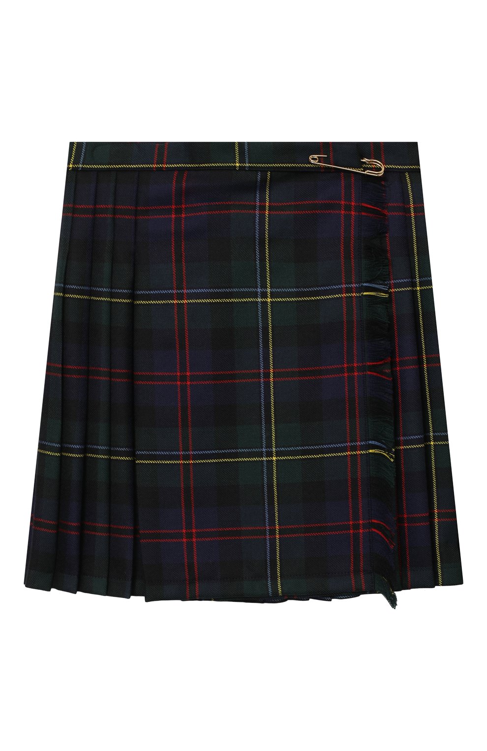 Шерстяная юбка DAL LAGO темно-синего цвета по цене 15300 руб., арт. R299/9124/4-6, фото 1 Шерстяная юбка DAL LAGO, арт. R299/9124/4-6, фото 1