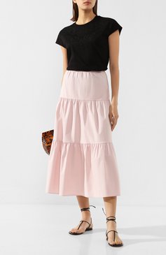 Хлопковая юбка REDVALENTINO, арт. TR0RAD75/0VU, фото 1