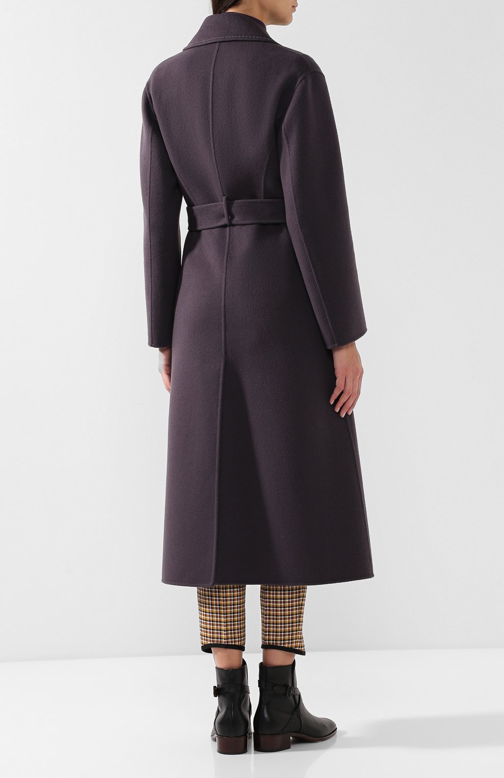 Кашемировое пальто с поясом BOTTEGA VENETA, арт. 518457/VD0D0, фото 4