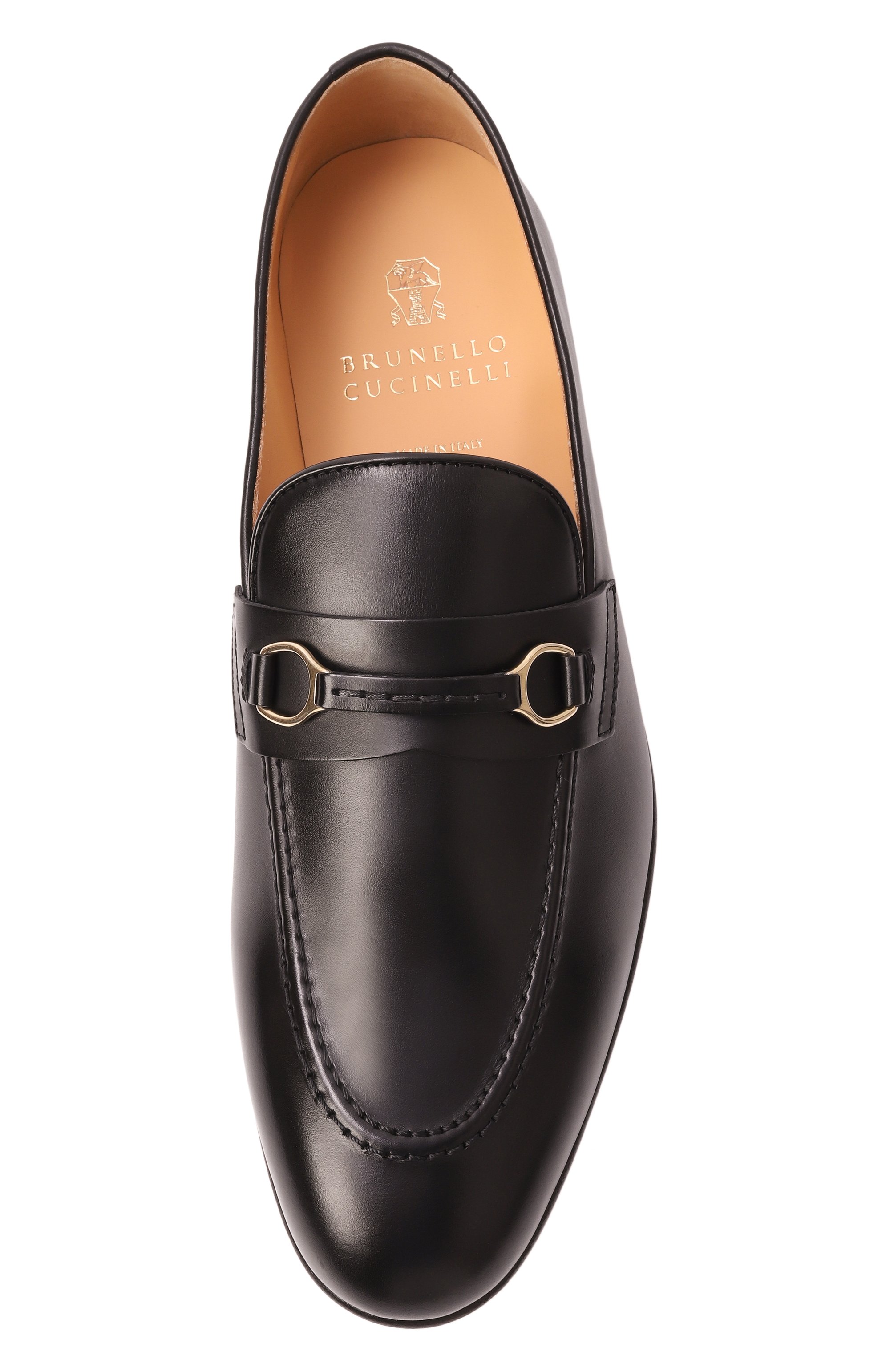 Кожаные лоферы BRUNELLO CUCINELLI, арт. MZUDIPG728, фото 6
