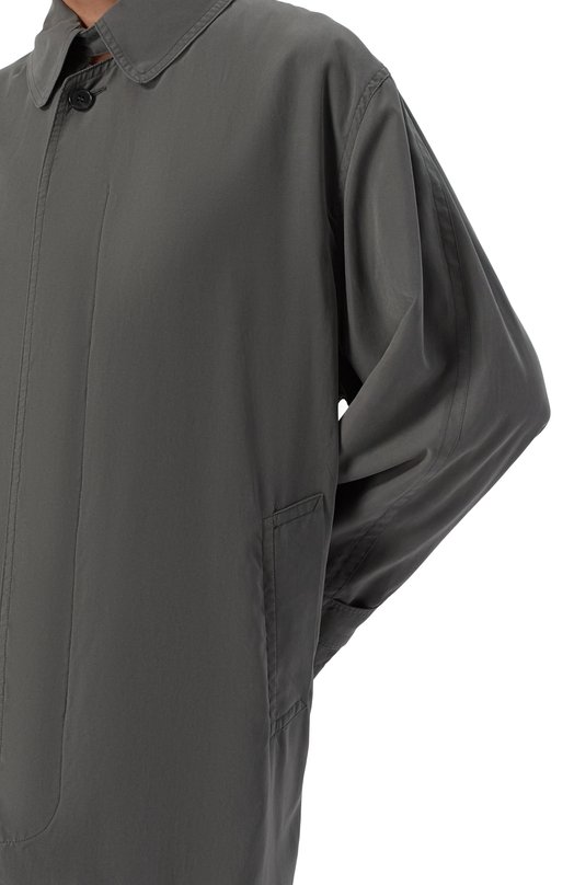 Плащ Maison Margiela S51AH0184/M35137 Серый  S51AH0184/M35137 Фото 5
