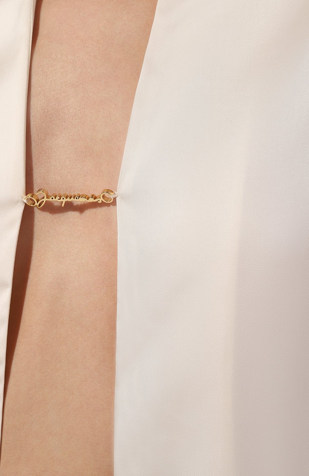 Атласная блузка JACQUEMUS, арт. 22E/213SH103-1000, фото 5