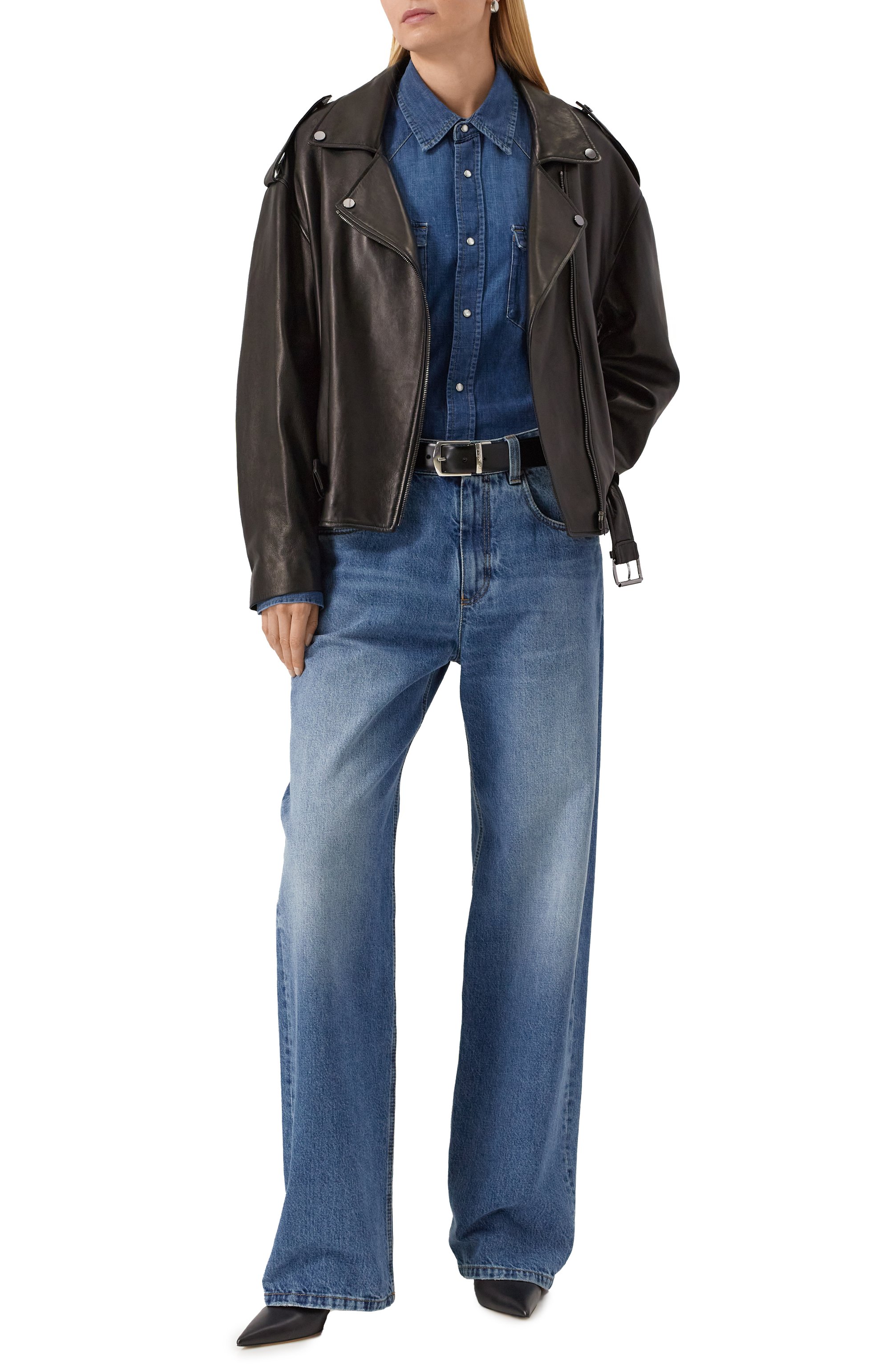 Кожаная куртка MVST, арт. ZTXBCK-Y298-1/Z2759-2, фото 2