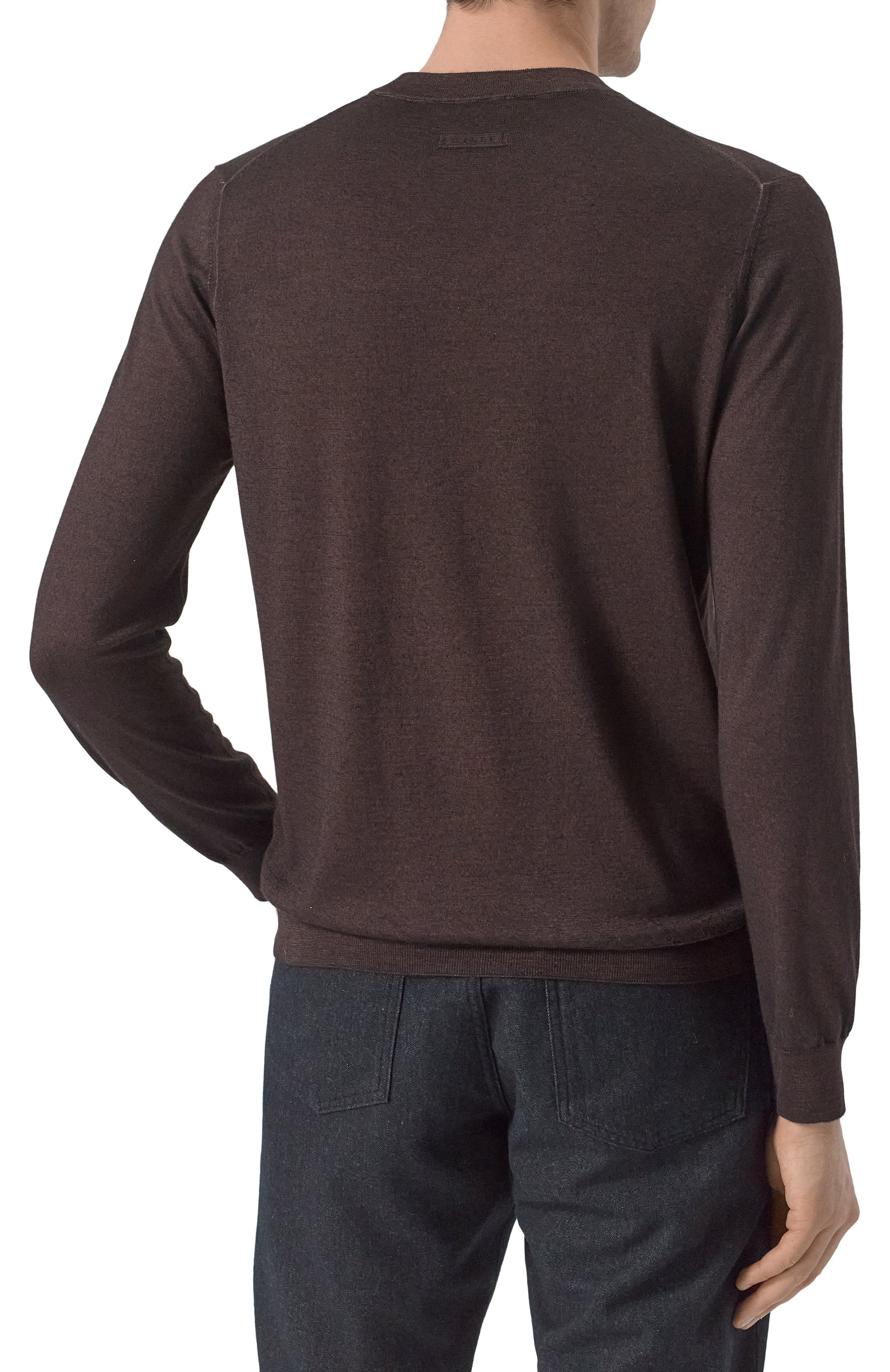 Джемпер из кашемира и шелка ZILLI, арт. KHMN01M0330VCLD00, фото 4