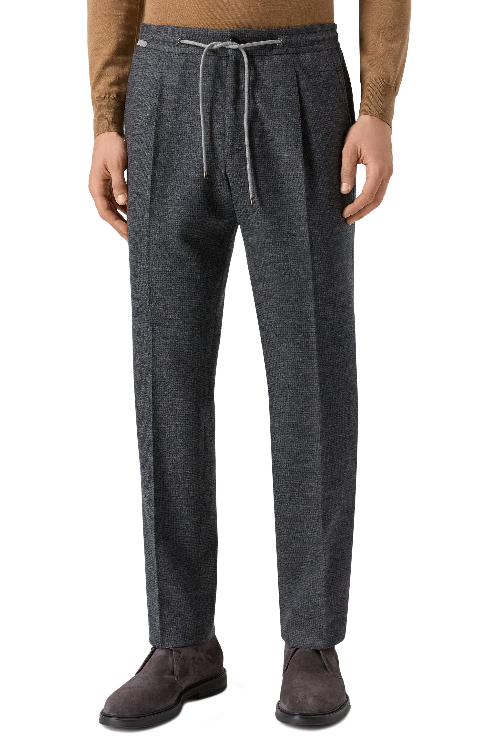 Шерстяные брюки CORNELIANI, арт. 264L19-2617800, фото 3