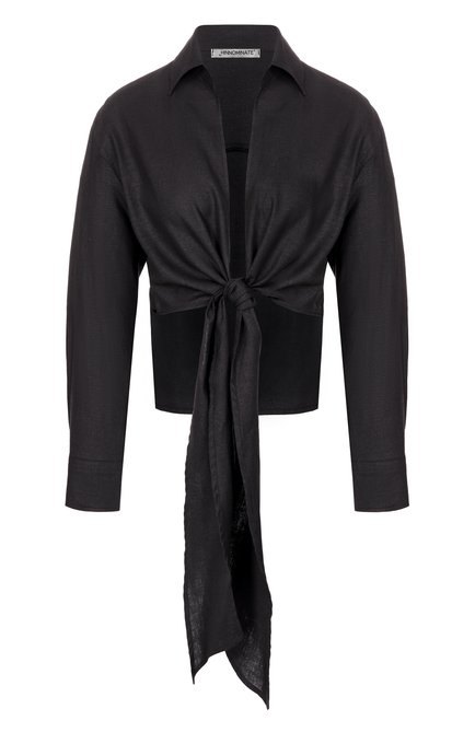 Женская блузка изо льна и вискозы HINNOMINATE, арт. HMABW01847