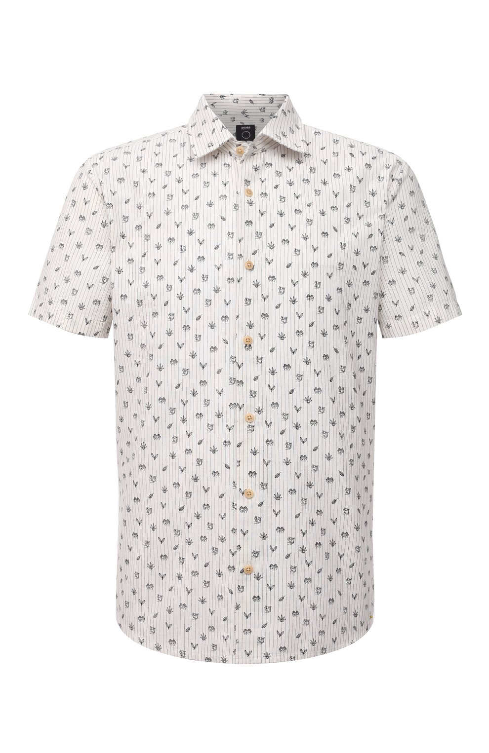 Хлопковая рубашка BOSS, арт. 50448095, фото 1