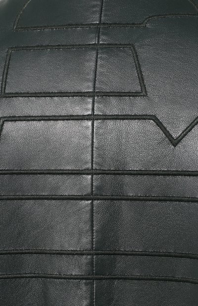 Кожаный бомбер EMPORIO ARMANI, арт. 21B50P/21P5D, фото 5