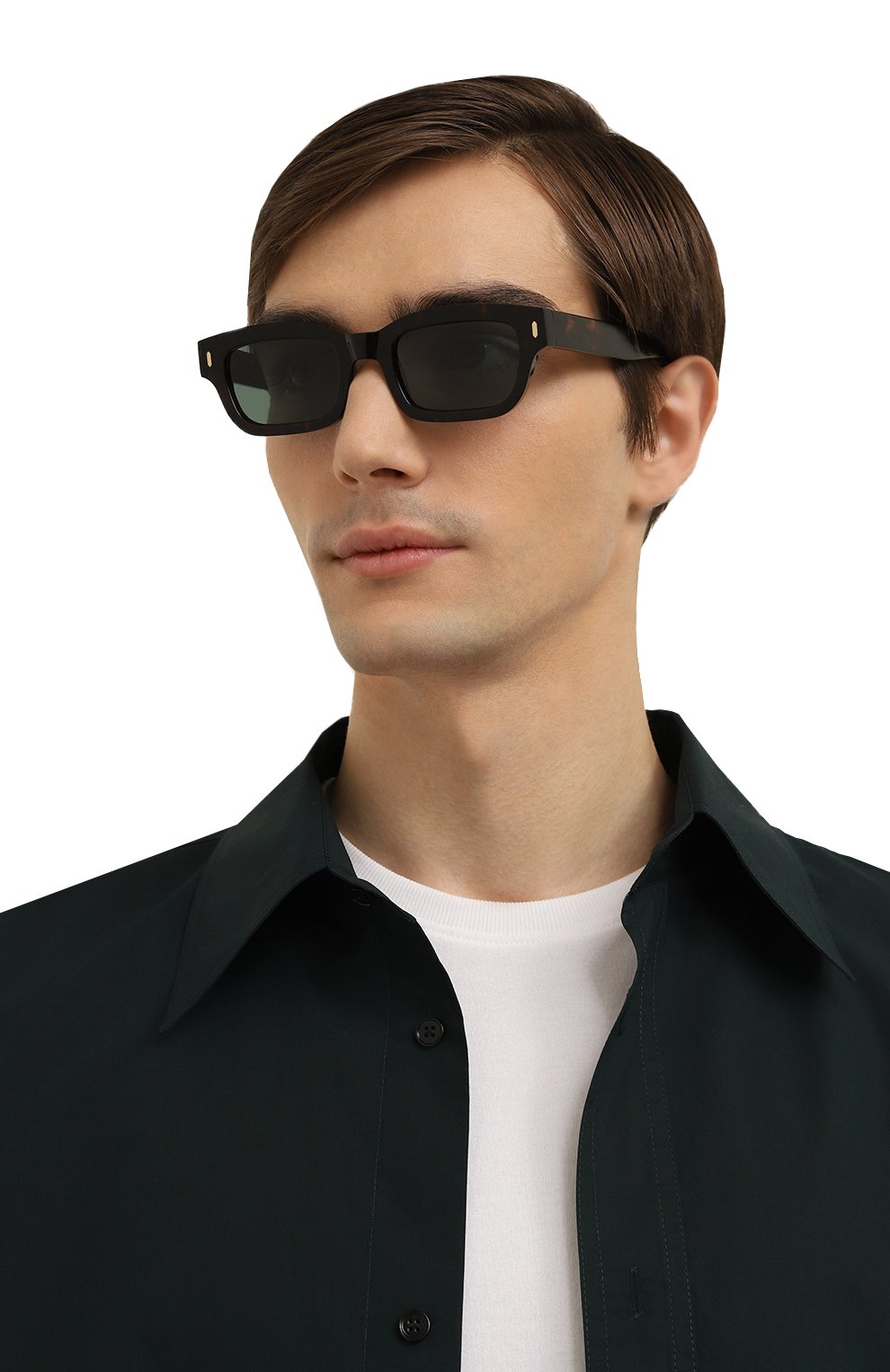 Солнцезащитные очки GAST коричневого цвета по цене 22300 руб., арт. GATE CLASSIC HAVANA GAT02, фото 3 Солнцезащитные очки GAST, арт. GATE CLASSIC HAVANA GAT02, фото 3