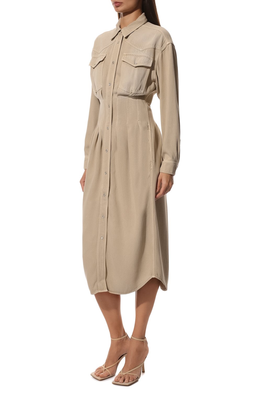Джинсовое платье ISABEL MARANT ETOILE, арт. R02099-22P021E/T0MIA, фото 3