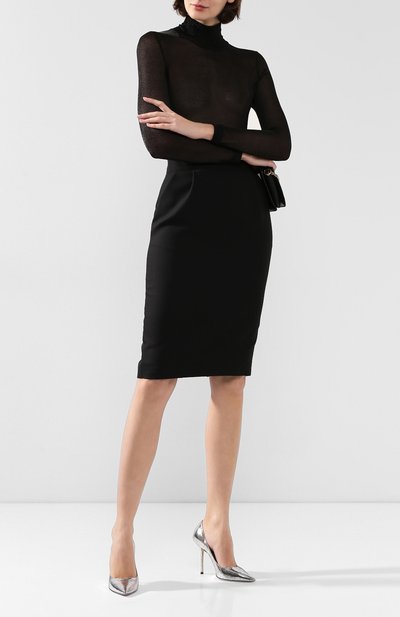 Шерстяная юбка ALEXANDRE VAUTHIER, арт. 194SK1101 0193-1106, фото 2