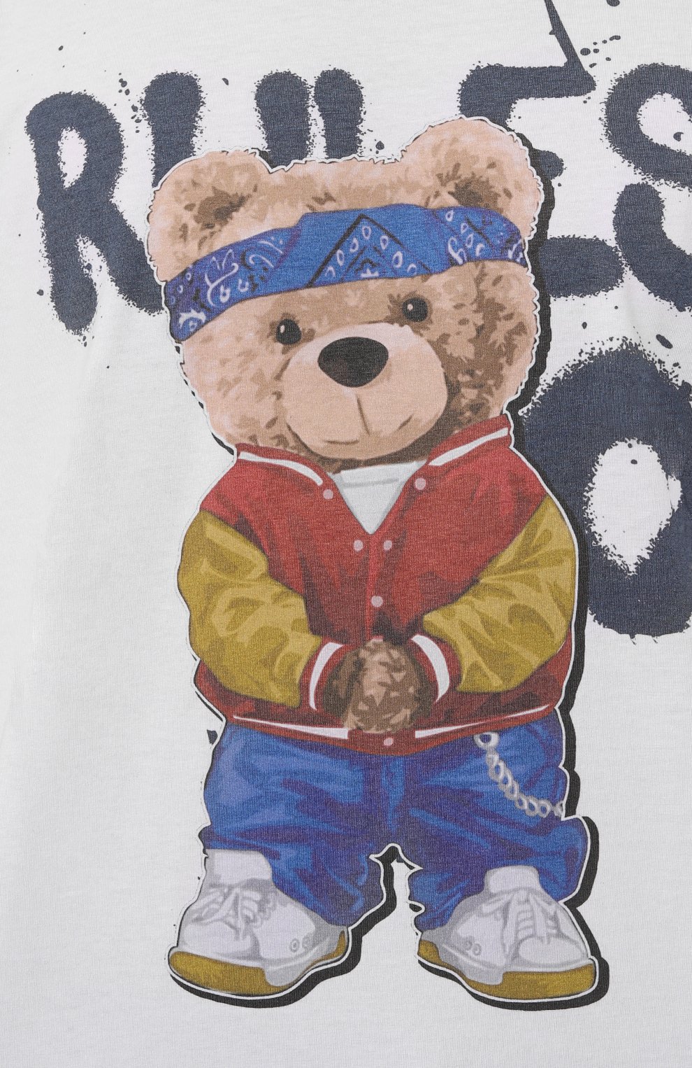 Хлопковая футболка BISIBIGLIO, арт. TED RULES ZER0, фото 5