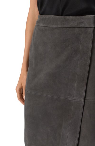 Замшевая юбка 12 STOREEZ, арт. 127742, фото 5